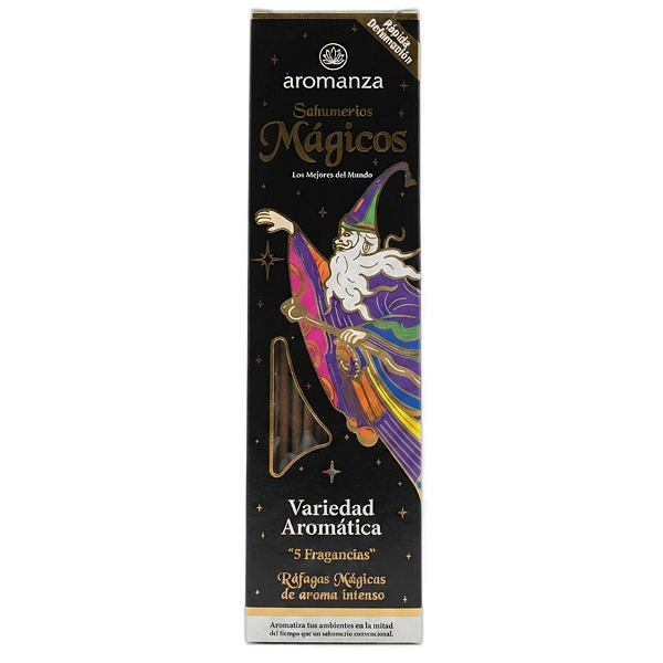 Incenso Aromanza Mágicos Vareta - Variedad Aromática