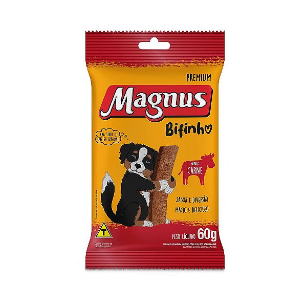 Magnus Bifinho Sabor Carne 60g