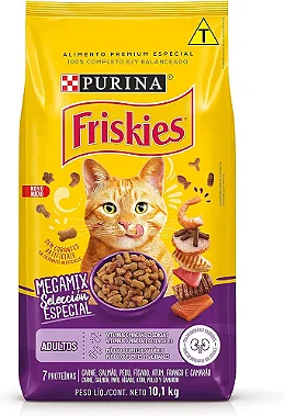 Ração Friskies Megamix para Gatos Castrados