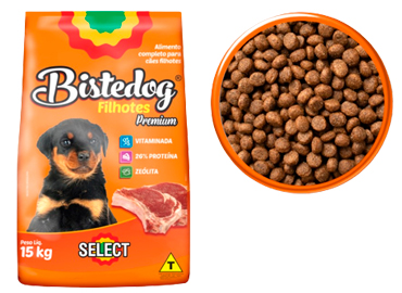 Bistedog Filhotes Premium Sabor: Carne