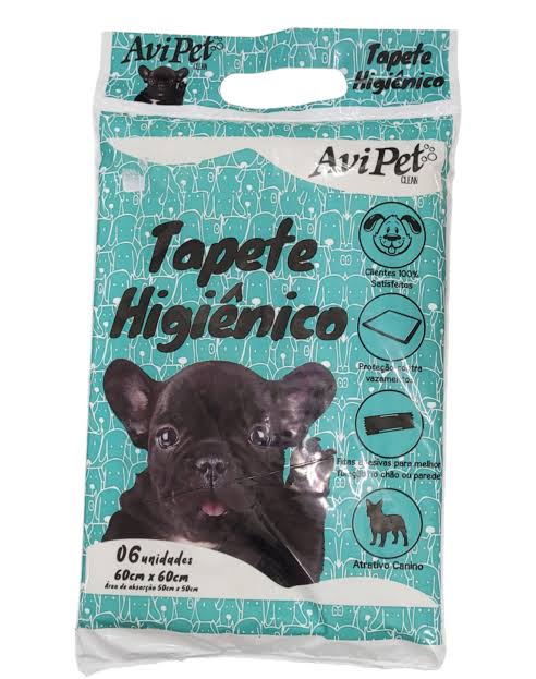 Tapete Higiênico 60x 60 c/6 unidades