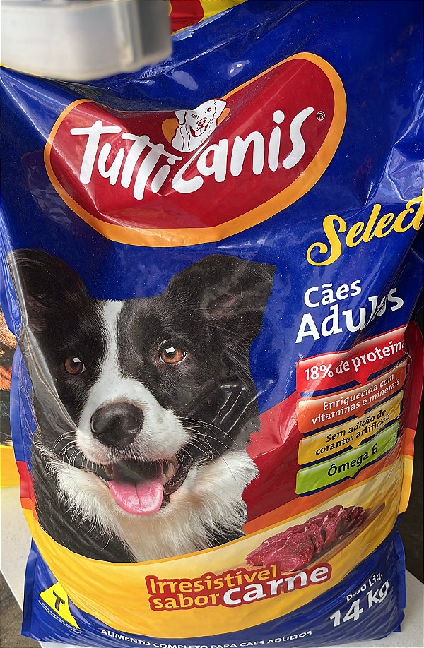 Tutticanis Select para Cães Adultos Sabor Carne
