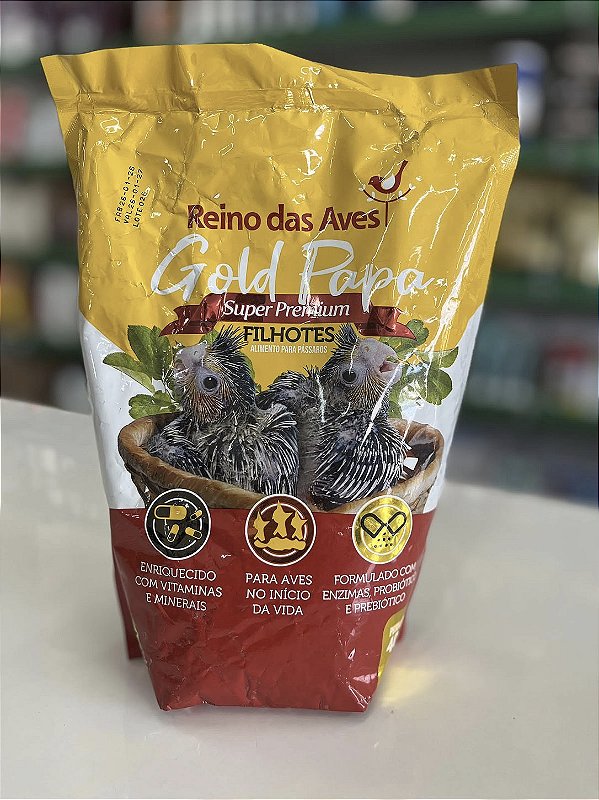 Gold Papa Super Premium Filhotes para Aves