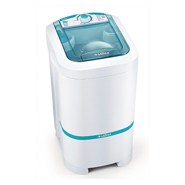 Lavadora de Roupas Semiautomatica La551 Latina 10kg, 7 Programas de Lavagem Com Entrada e Saída De Água Manuais
