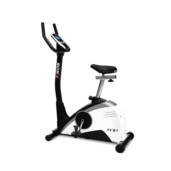 Bicicleta Ergométrica Display Lcd Com Velocidade, Distância, Cronômetro e Calorias Kv8.7i Bivolt Kikos