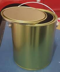 EMBALAGEM METALICA GALÃO 3,6 LITROS (NATURAL)