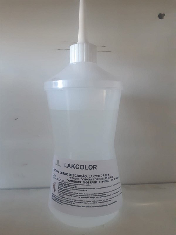 LK1080 LAKCOLOR CATALISADOR MEK 500 GRAMAS