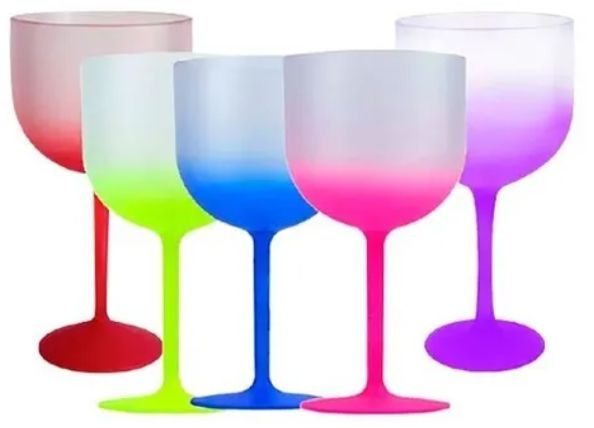 TAÇA GIN JATEADO FLUORESCENTE C FRAGANCIA PS 500ML