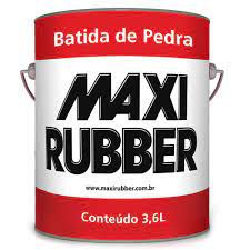 BATIDA DE PEDRA PRETO 3,6L - MAXIRUBBER