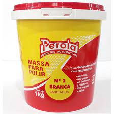 MASSA POLIR B AGUA N2 PEROLA 1KG