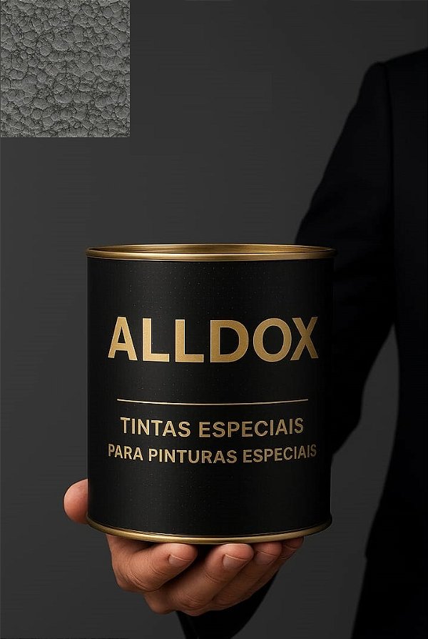 AL81690-02 TINTA MARTELADA CINZA ESCURO 900ML - ALLDOX