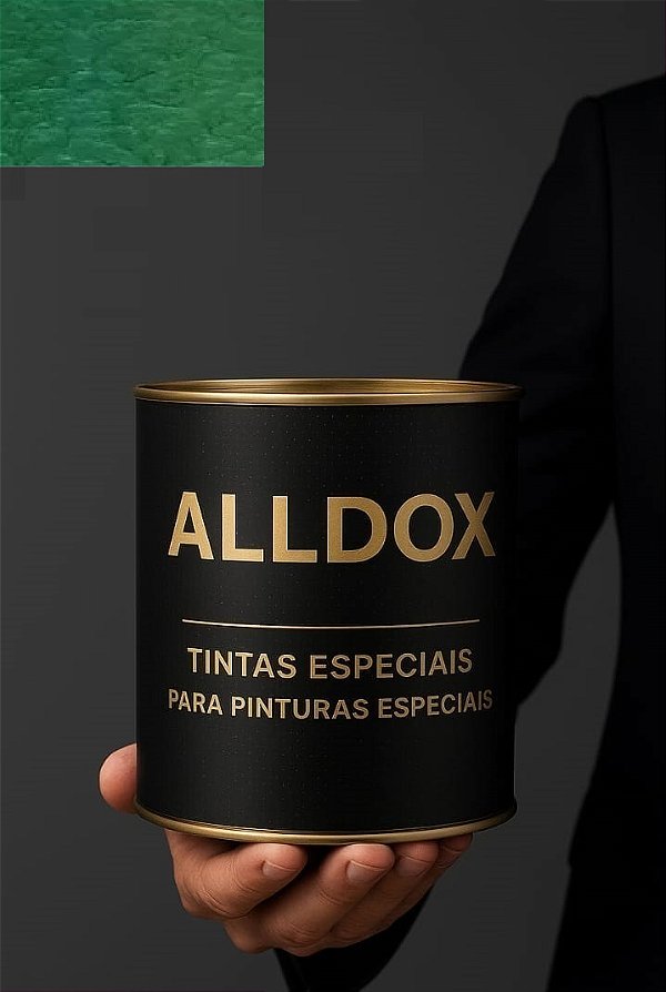AL8190-40 TINTA MARTELADA VERDE BRASIL 3,6 LTS - ALLDOX