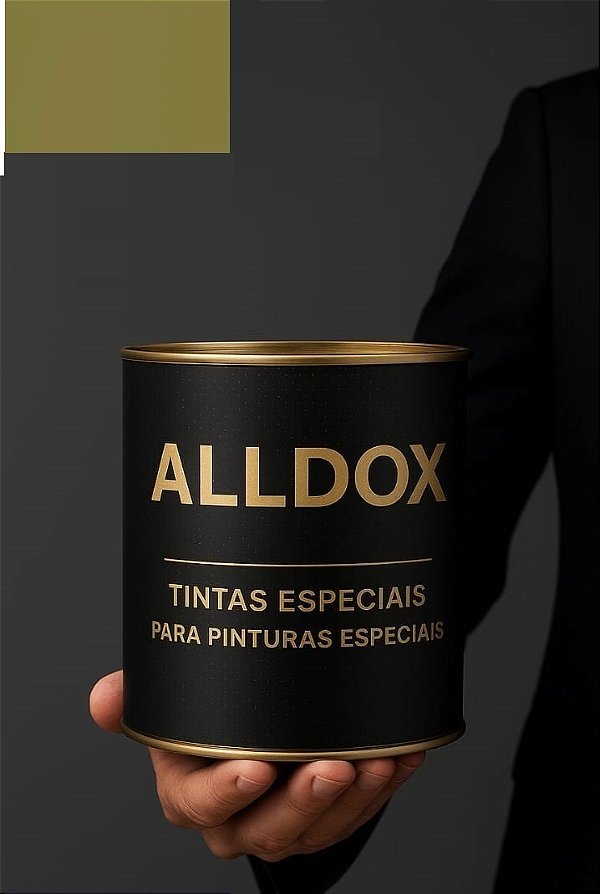 AL81690-40 TINTA MARTELADA VERDE CANA 3,6L - ALLDOX