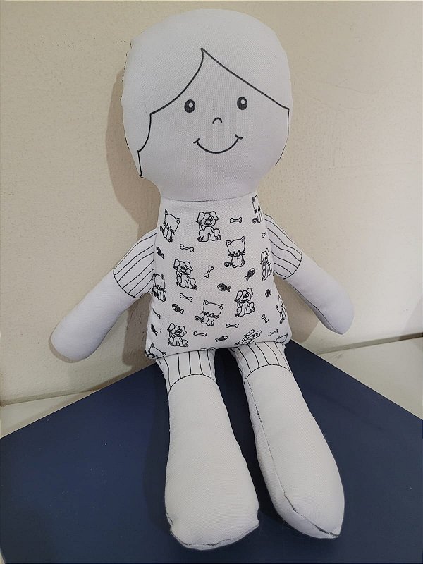 BONECO PARA PINTAR PETS