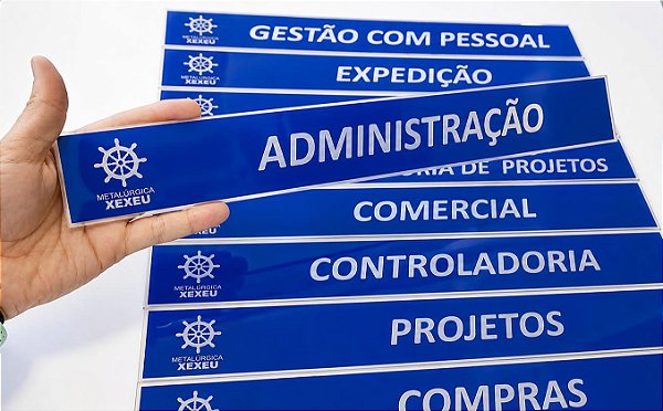 Placa para Porta Personalizada