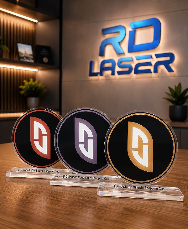 Troféu Personalizado em Acrílico
