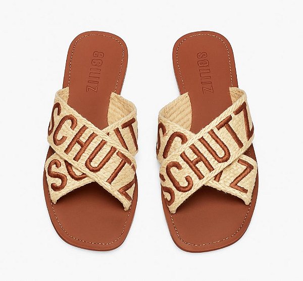 Rasteirinha X Tecido - Schutz