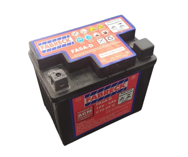 Bateria Moto Fabreck 6Ah