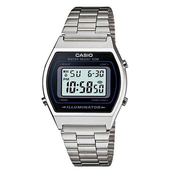 Relógio Casio Vintage Prata B640WD-1AVDF
