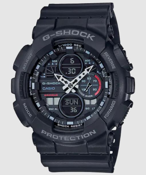 Relógio Casio G-Shock Preto GA-140-1A1DR