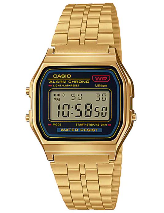 Relógio Casio Vintage Dourado A159WGEA-1DF