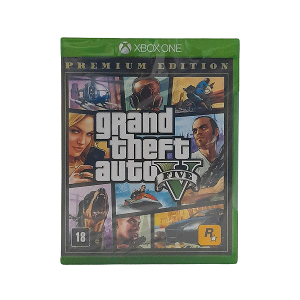 Jogo Grand Theft Auto V Premium Edition - gta 5 - xbox one em