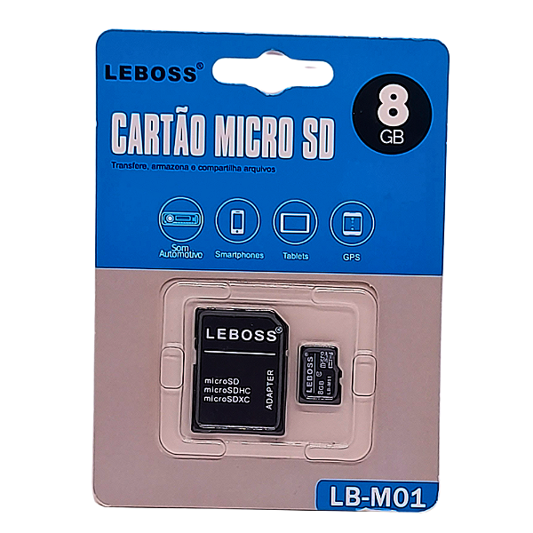 Cartão de Memória 8GB  LB-M01