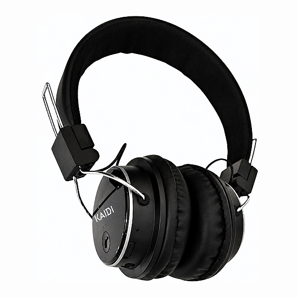 Fone de Ouvido Kaidi KD-752 HIFI Bluetooth Sem Fio com Rádio FM