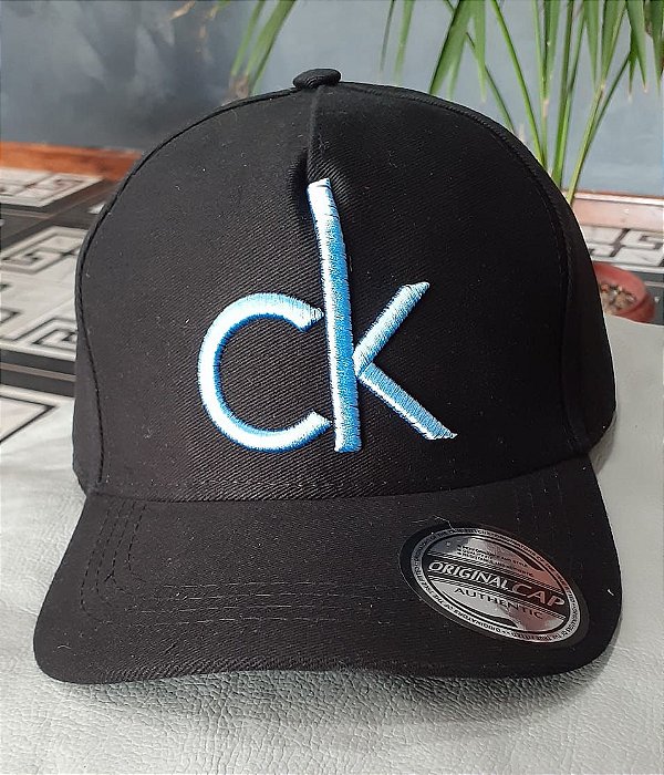 BONÉ MASCULINO PRETO CK - SHOPCABRAMACHO