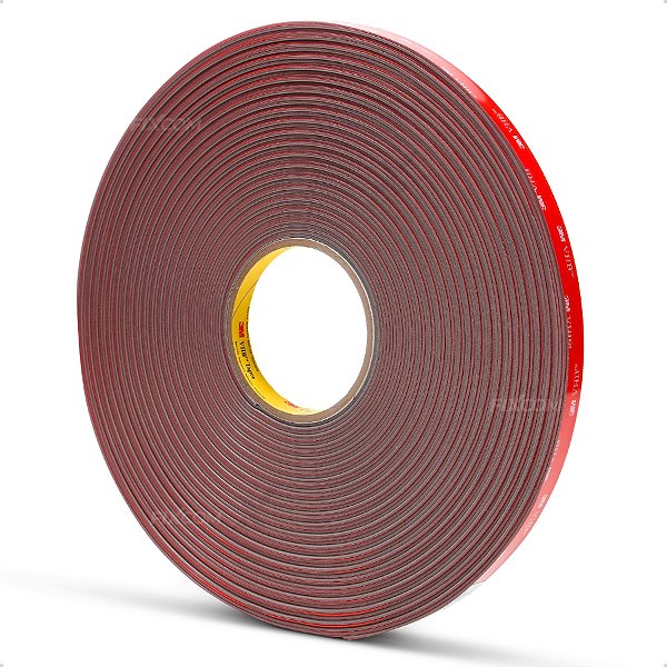 Fita Dupla Face Cinza Vhb Cv-150 3M Rolo 9mm X 33m Para Acm
