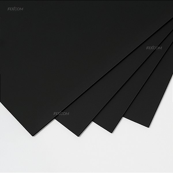 Chapa Ps Preto Poliestireno Placa Medida 2x1 Metro - 2mm