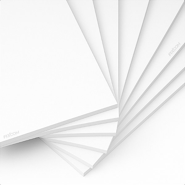 PVC Expandido Chapa Branca Placa 1220x2440mm Comunicação Visual - 10mm