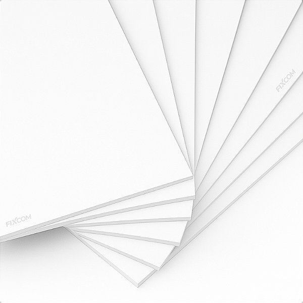 PVC Expandido Chapa Branca Placa 1220x2440mm Comunicação Visual - 5mm