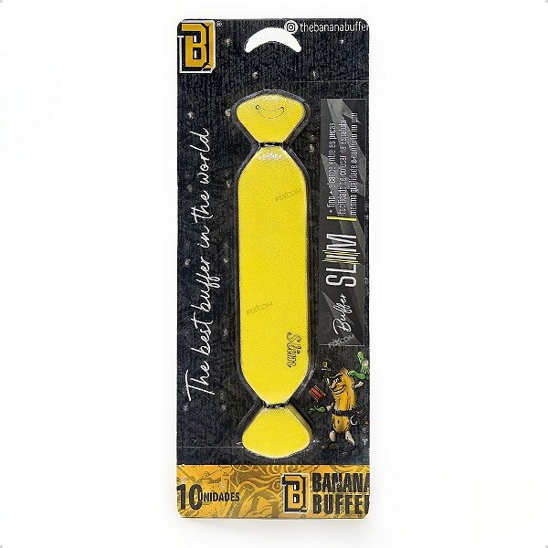 Banana Buffer Slim PPF Feltro fino para Espátula de Envelopamento Profissional