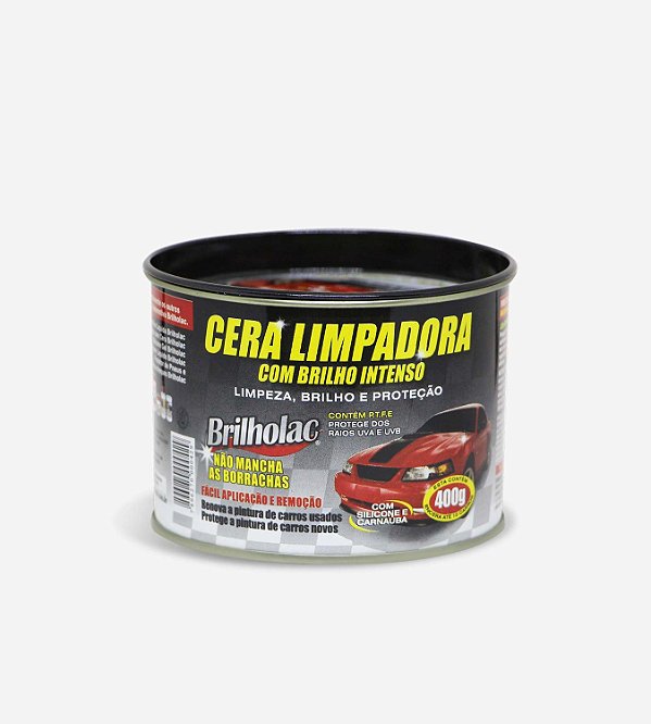 Cera Automotiva Brilholac Pasta 400gR
