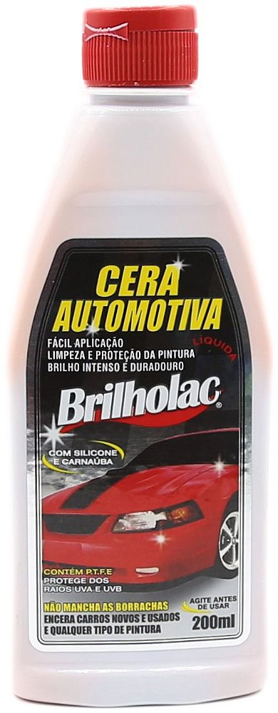Cera Limpadora Brilholac Liquida 200ml