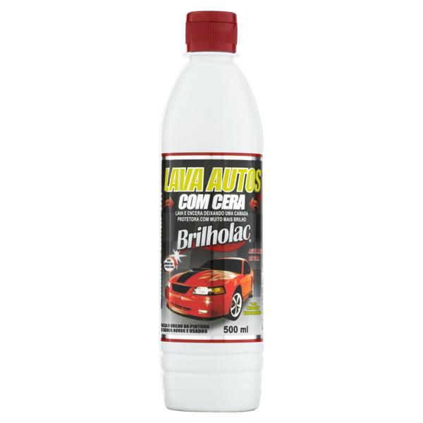 Lava Autos Com Cera BRILHOLAC 500mL