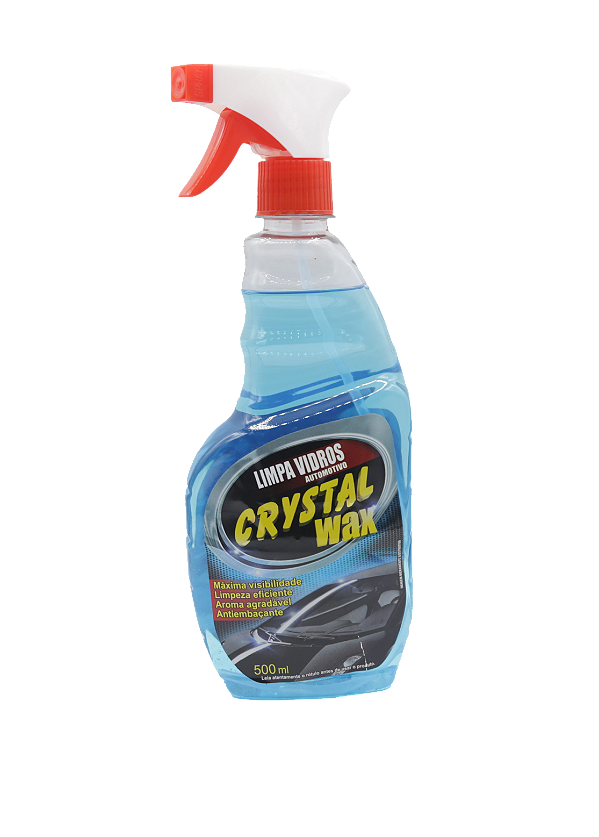 Crystal Wax Limpa Vidros Automotivo Gatilho 500 mL