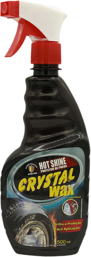 Crystal Wax  Protetor de Pneus Hot Shine Gatilho 500mL