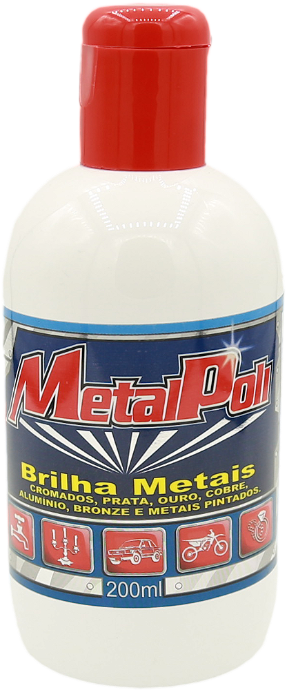 Metalpoli Brilha Metais 200mL