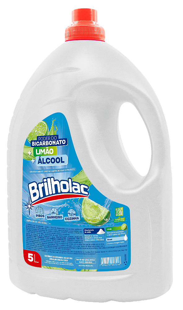 Multiuso Com Bicarbonato Limão 5L