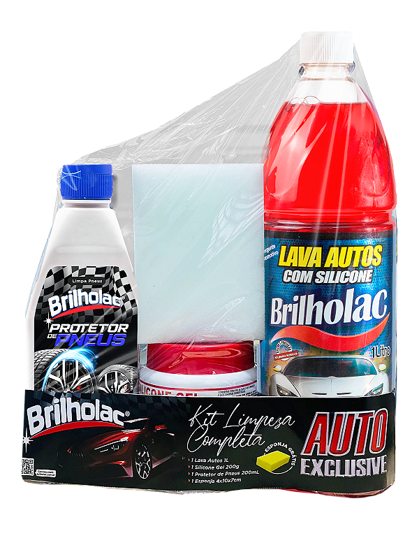 Kit Automotivo Limpeza Completa Auto Exclusive