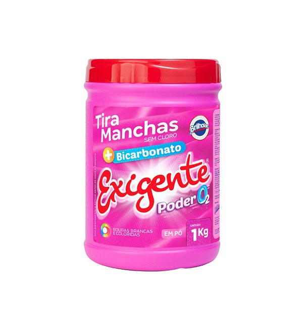 Tira Manchas Com Bicarbonato em Pó Poder O2 1kG