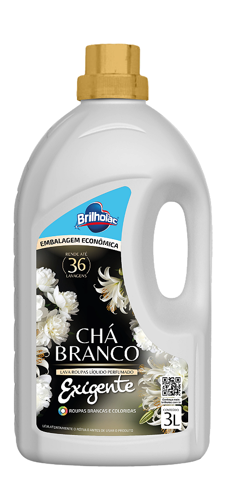 Lava Roupas EXIGENTE Chá Branco 3L