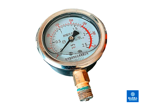Manômetro de Pressão para Reversor