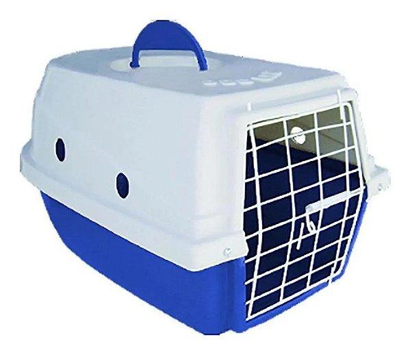Caixa de Transporte Dog Lar Azul Nº 2