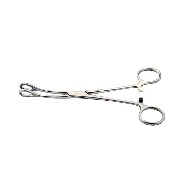 Pinça Foerster reta 16cm para assepsia ABC-Stark