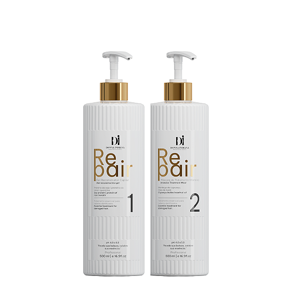 Kit Repair - Gel Reconstrutor e Tratamento Intensivo - 2 produtos