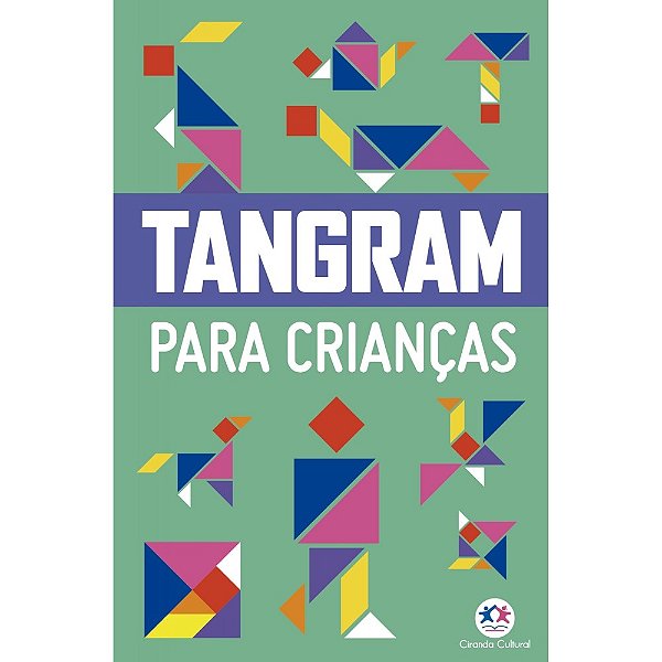 Livro Tangram Para Crianças Coordenação Motora Infantil