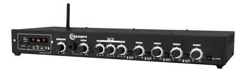 Amplificador Receiver Classe D Taramps Ths4004 Som Ambiente